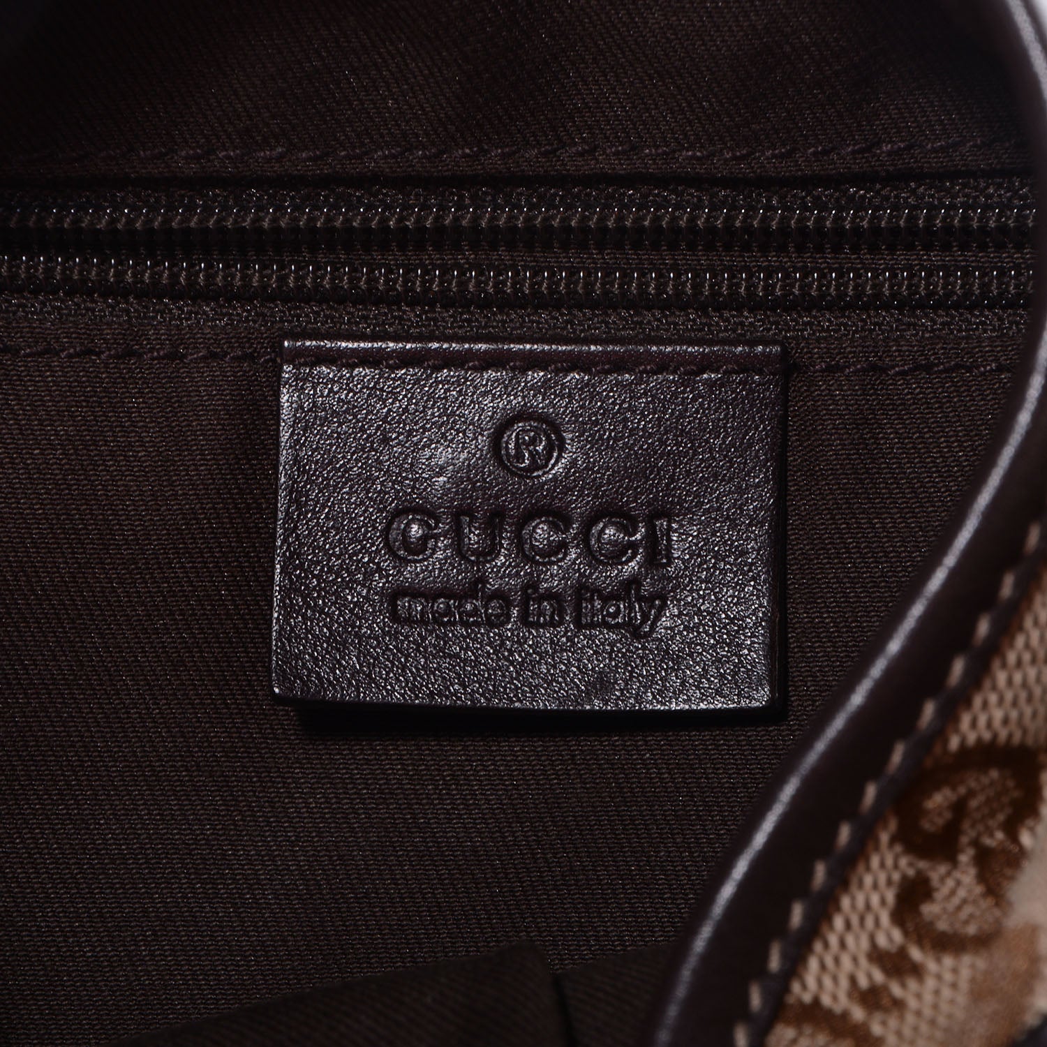 Gucci Monogram GG New Britt Medium Hobo Brown 6 of 7
