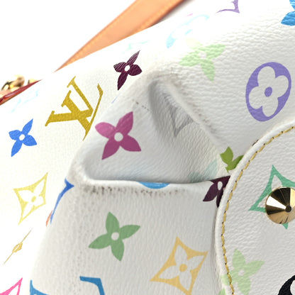 Louis Vuitton Monogram Multicolor Annie MM White 9 of 13