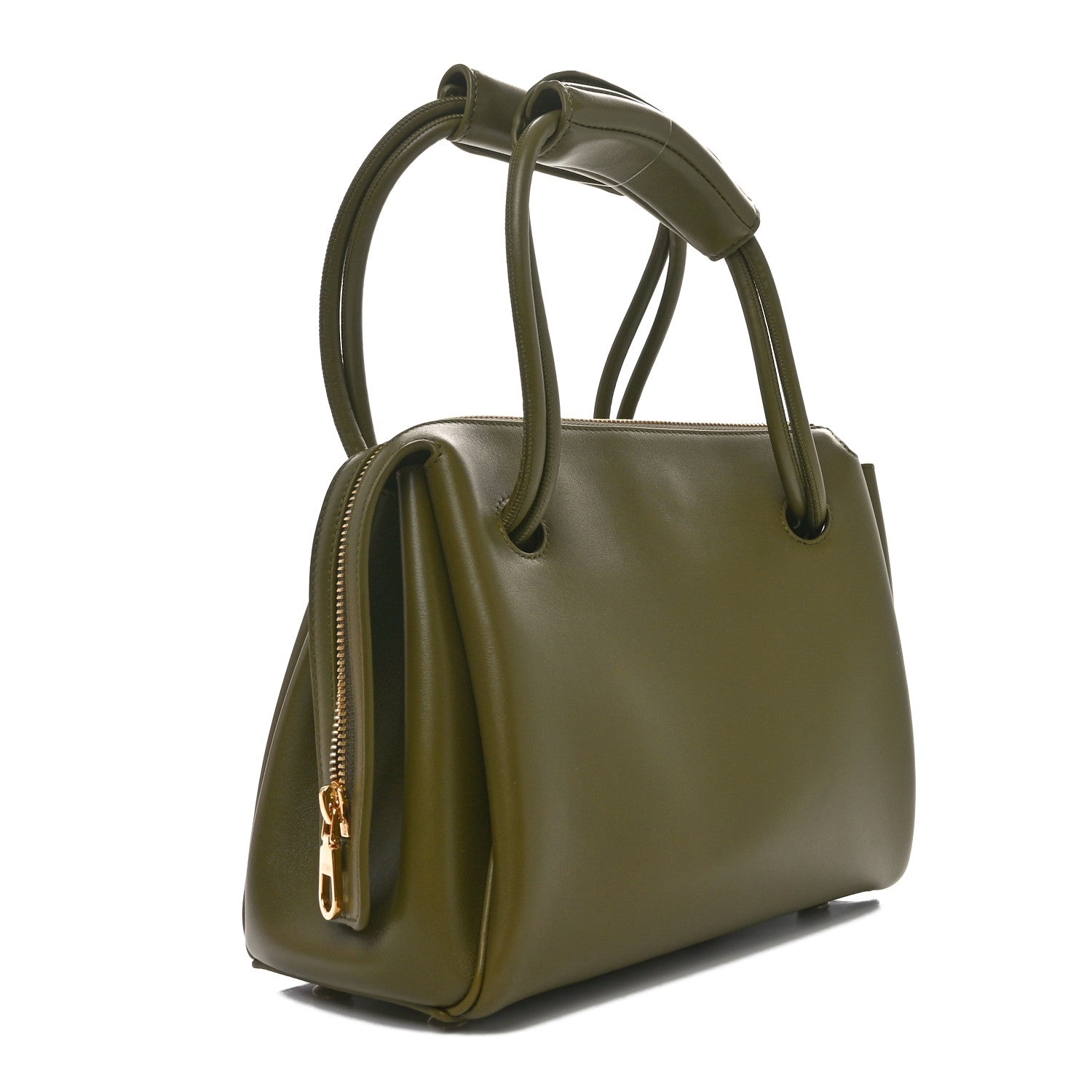 Loewe Supple Calfskin Small Madrid Bag Olive 3 of 9