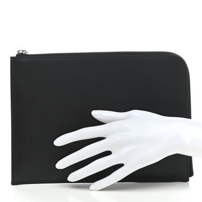 Louis Vuitton Calfskin Souple Pochette Jour PM Black 2 of 7
