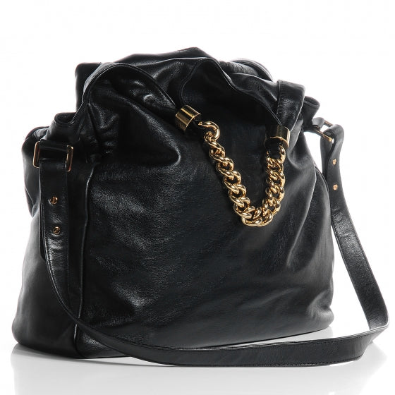 Calfskin Medium Rodeo Drive Tote Black