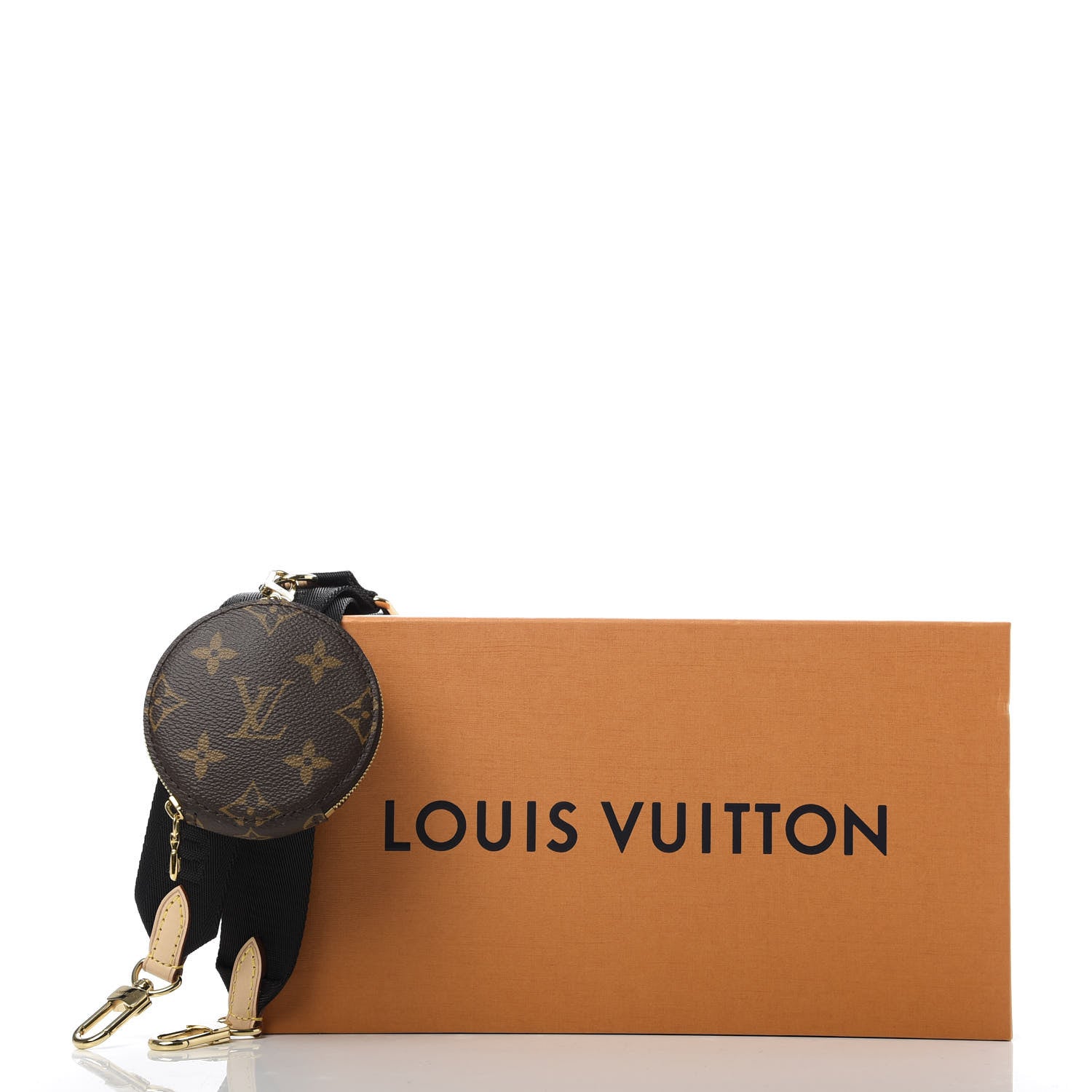 Louis Vuitton Monogram Multi Pochette Accessories Bandouliere Shoulder Strap Black 6 of 6
