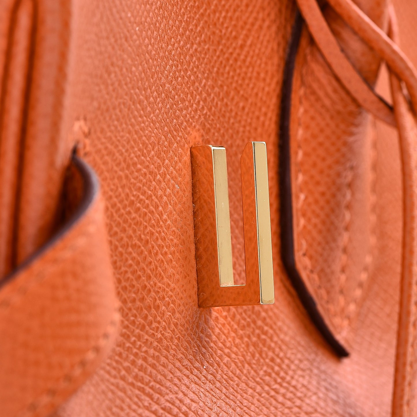 Epsom Birkin 30 Orange