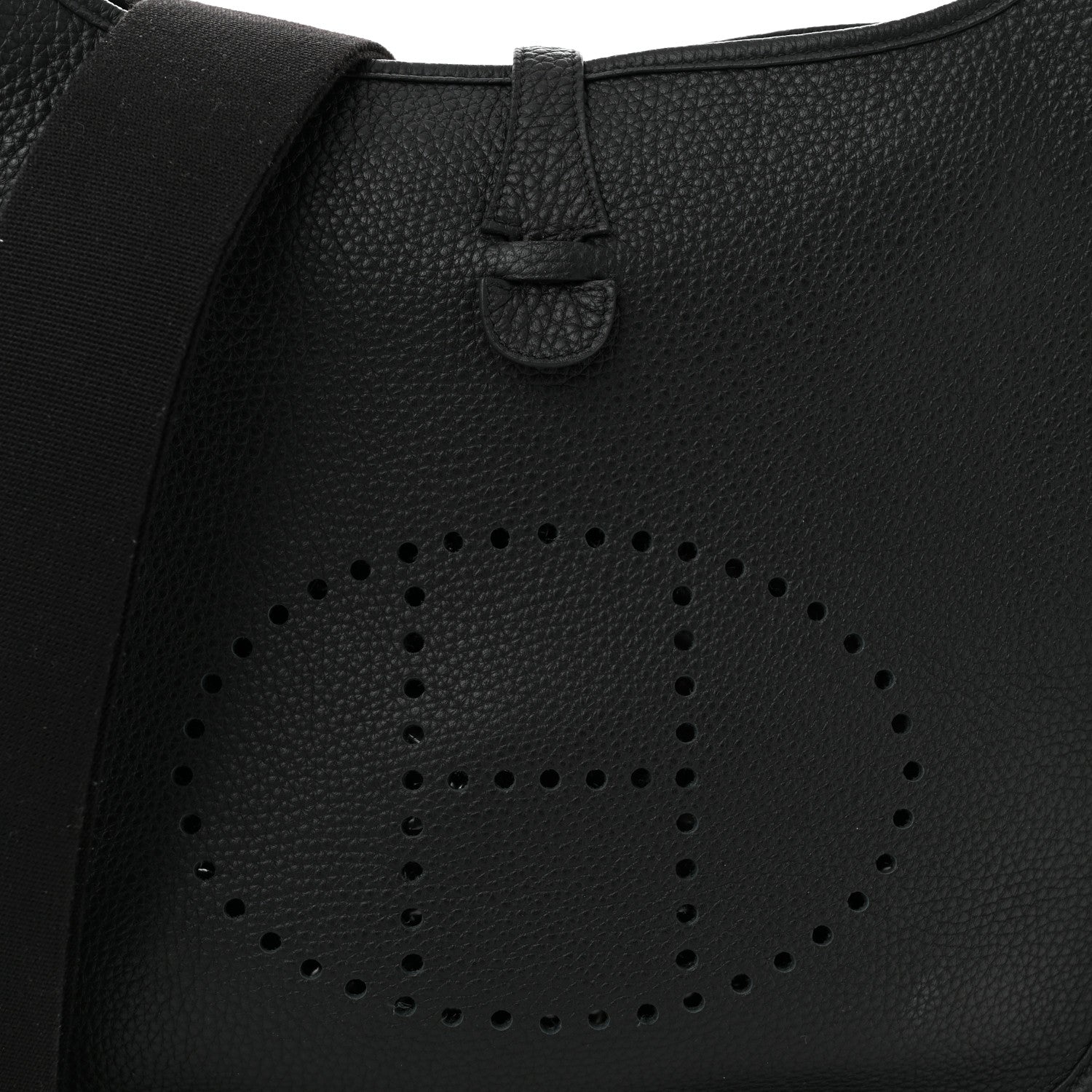 Hermes Taurillon Clemence EVELYNE III PM Black 8 of 11