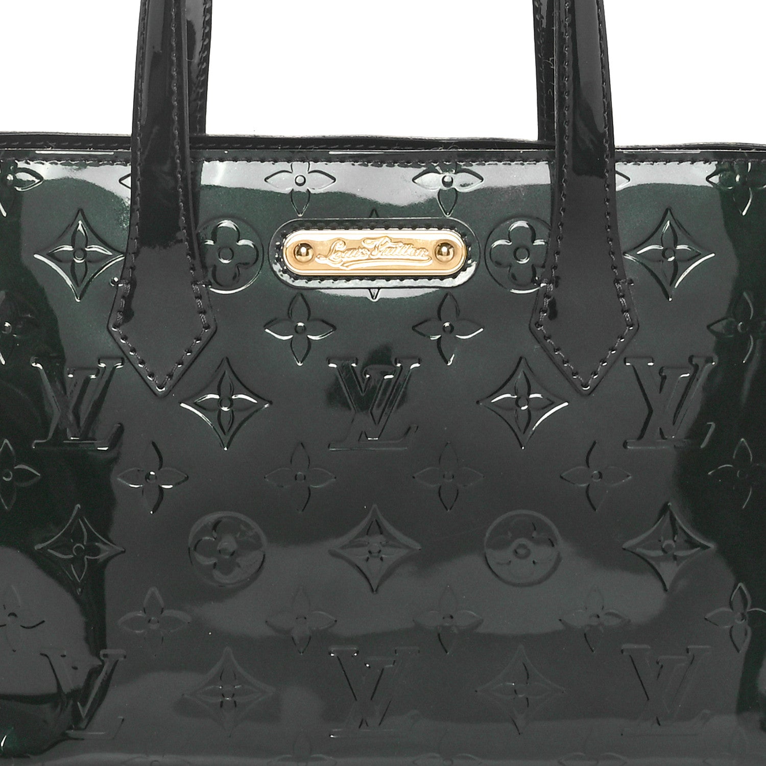 Louis Vuitton Vernis Wilshire PM  Blue Nuit 7 of 9