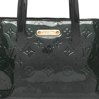 Louis Vuitton Vernis Wilshire PM  Blue Nuit 7 of 9
