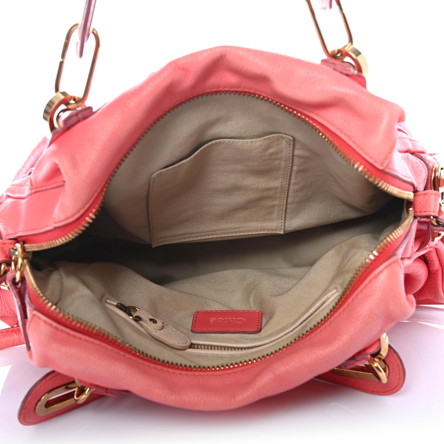Calfskin Medium Paraty Coral