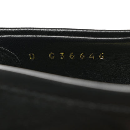 Chanel Lambskin Quilted CC Turnlock Loafers 37.5 Black 7 of 10
