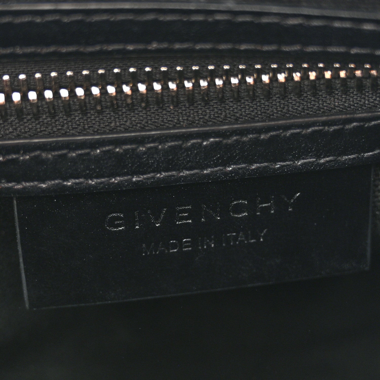 Givenchy Shiny Lord Calfskin Mini Antigona Black 6 of 13