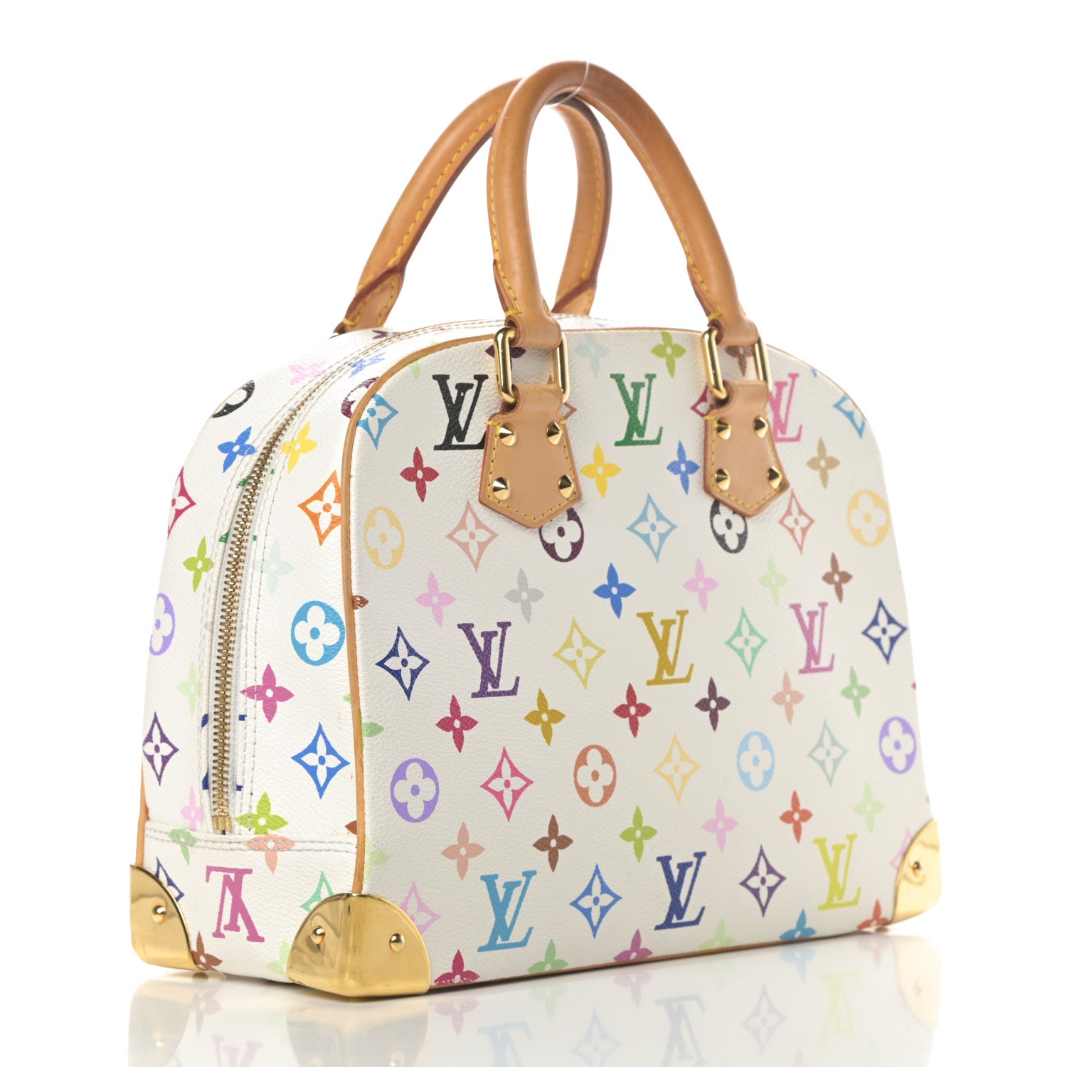 Louis Vuitton Monogram Multicolor Trouville White 3 of 15