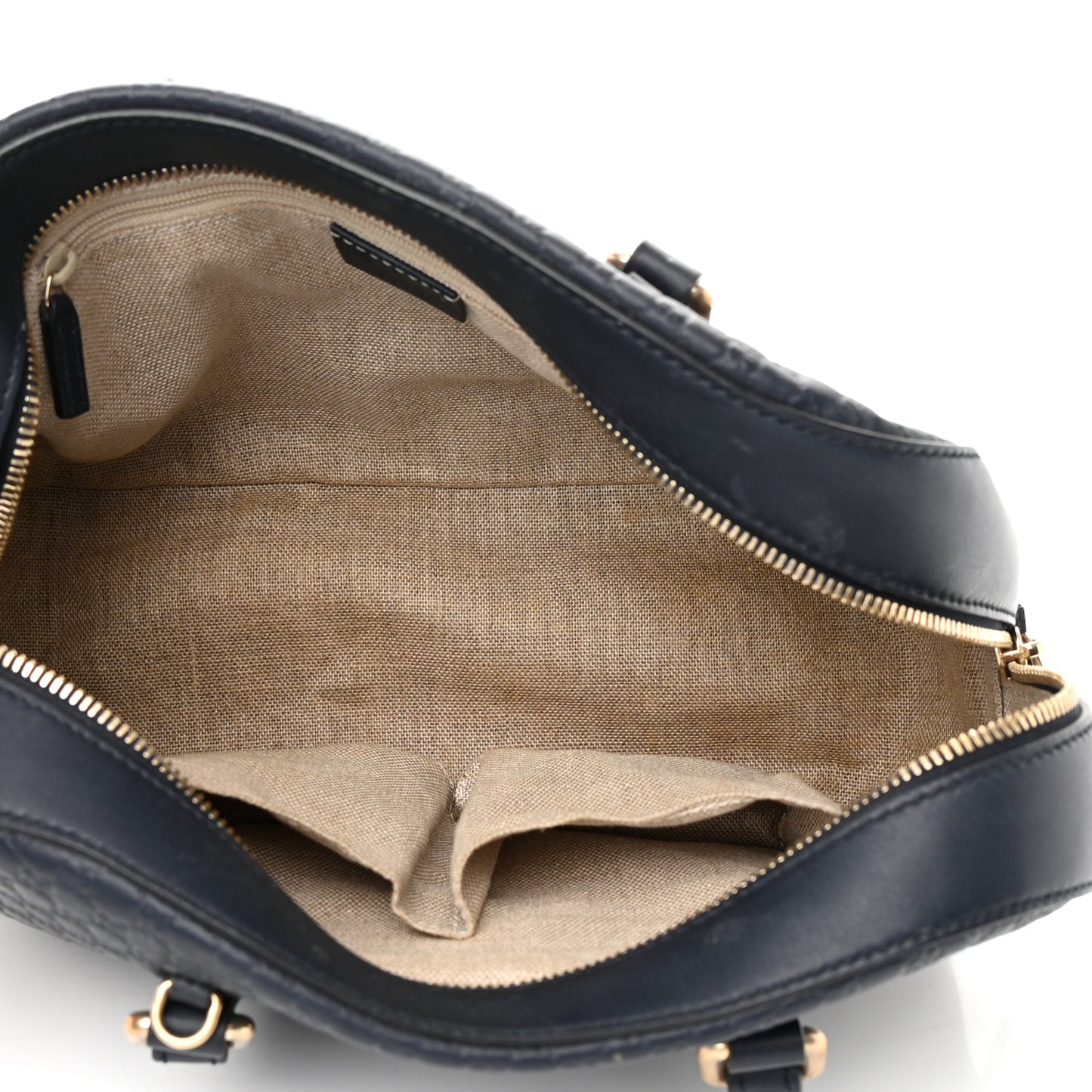 Microguccissima Medium Crossbody Bag Blue