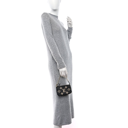 Louis Vuitton Empreinte Monogram Giant Mini Pochette Accessories Black 2 of 8