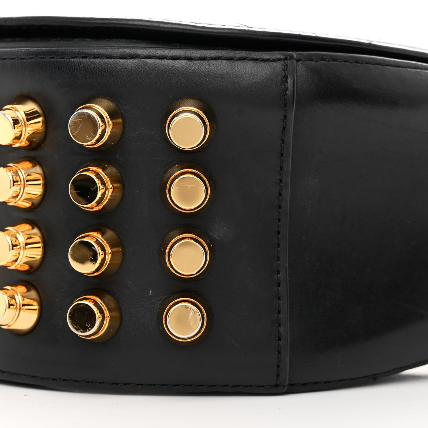 Alexander Wang Calfskin Small Lia Sling Black Pale Gold Hardware 9 of 13