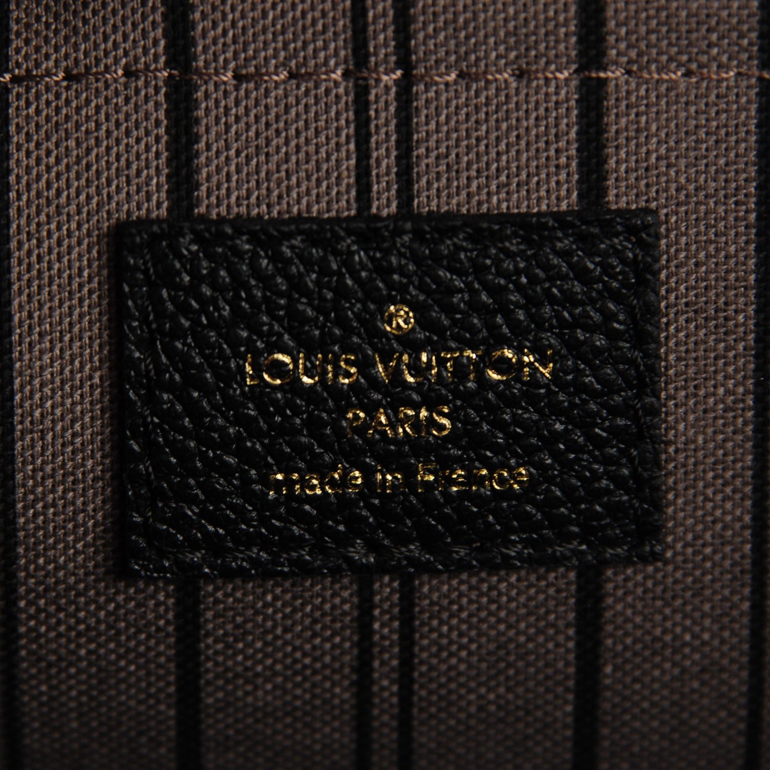 Louis Vuitton Empreinte Montaigne GM Black 6 of 7