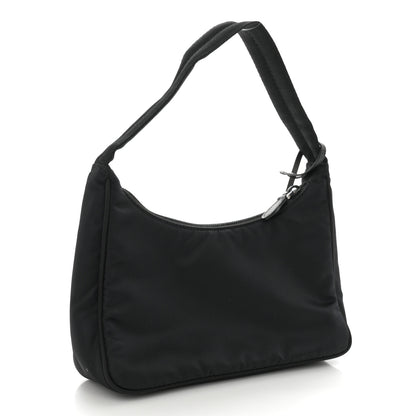 Prada Tessuto Nylon Mini Re-Edition 2000 Bag Black 3 of 12