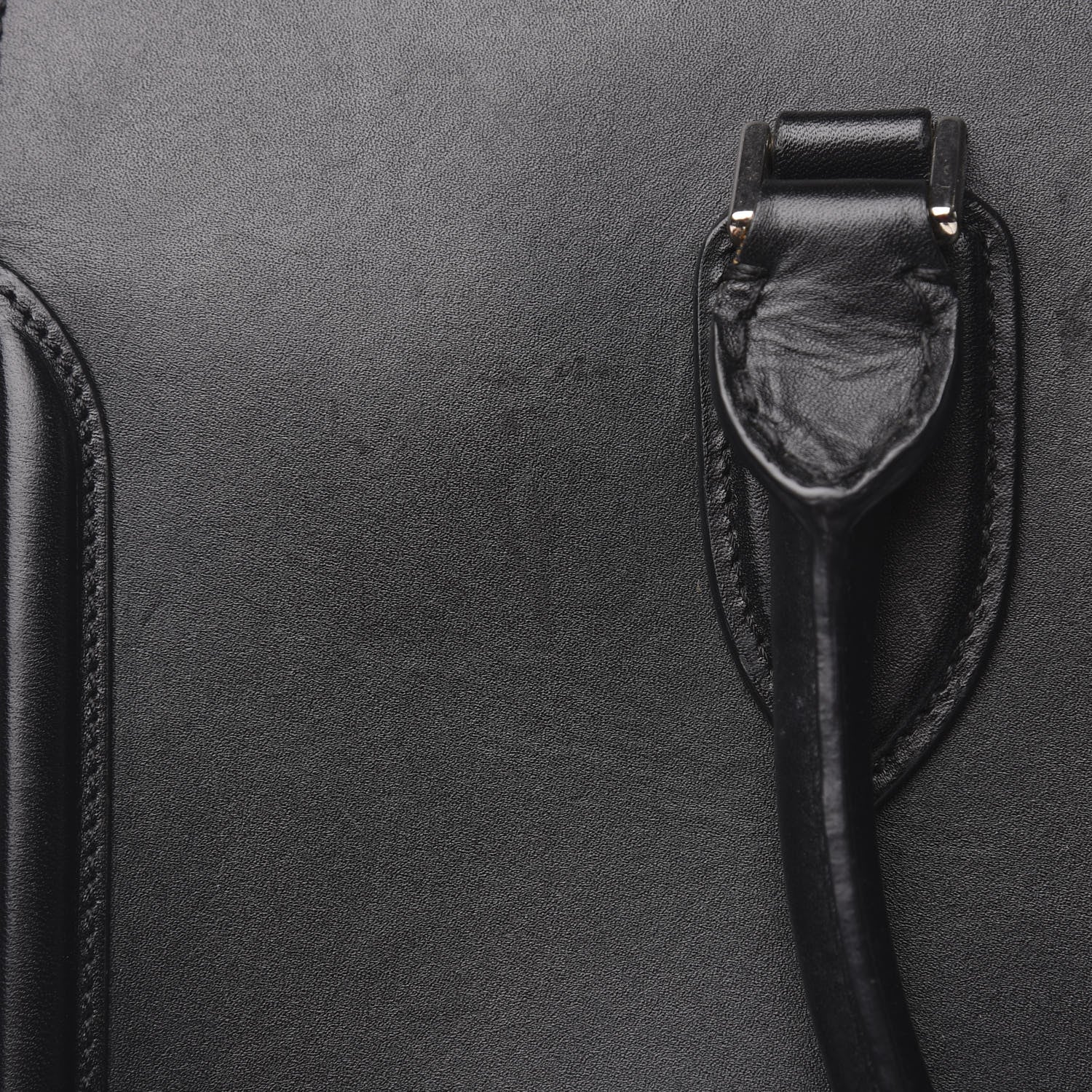 Alexander McQueen Calfskin Heroine Open Tote Black 16 of 17