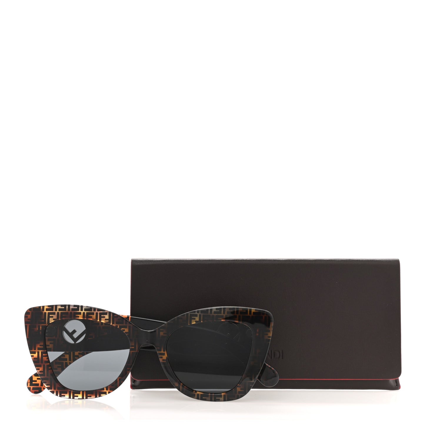 Acetate F is Fendi FF 51mm Cat Eye Sunglasses 0327/S Tortoise Camouflage