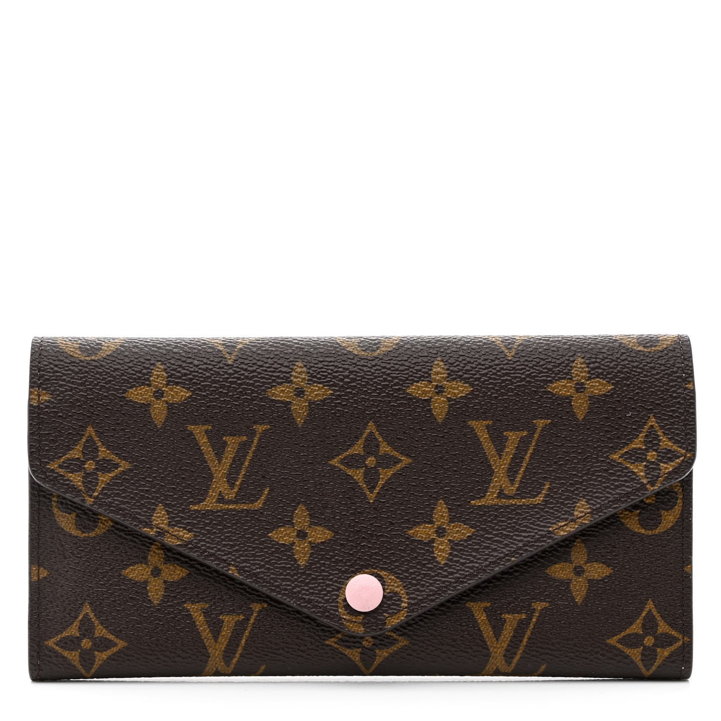 Monogram Josephine Wallet Rose Ballerine