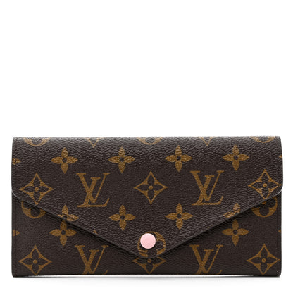 Louis Vuitton Monogram Josephine Wallet Rose Ballerine 1 of 10