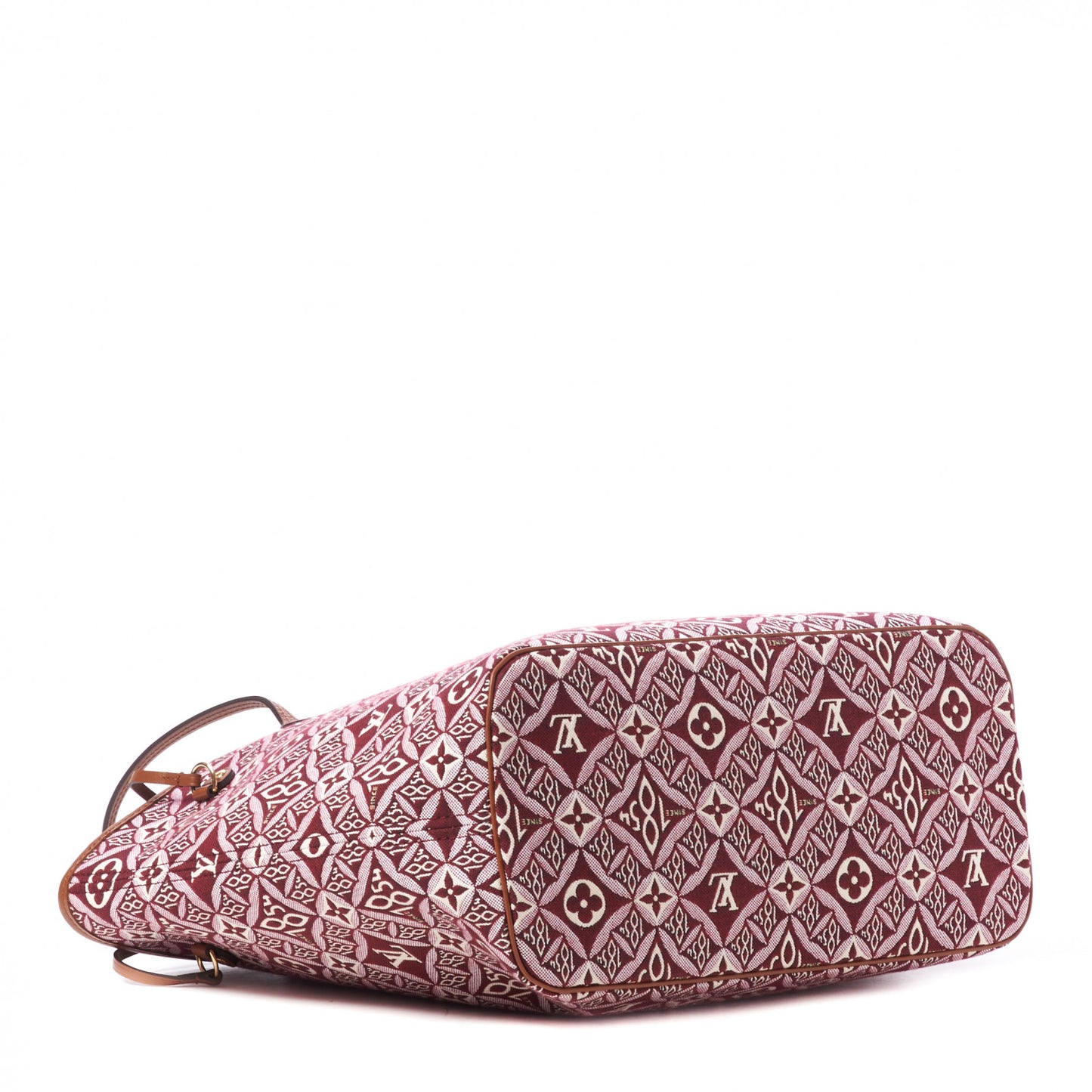 Jacquard Since 1854 Neverfull MM Bordeaux