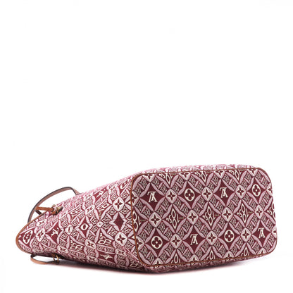 Louis Vuitton Jacquard Since 1854 Neverfull MM Bordeaux 4 of 9