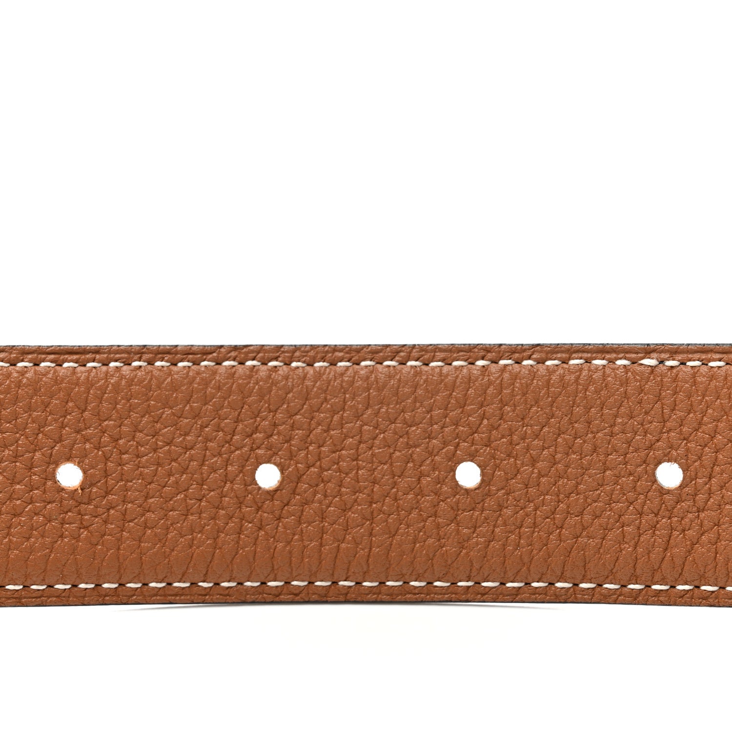Hermes Box Togo 32mm H Belt 80 32 Black Gold 4 of 7