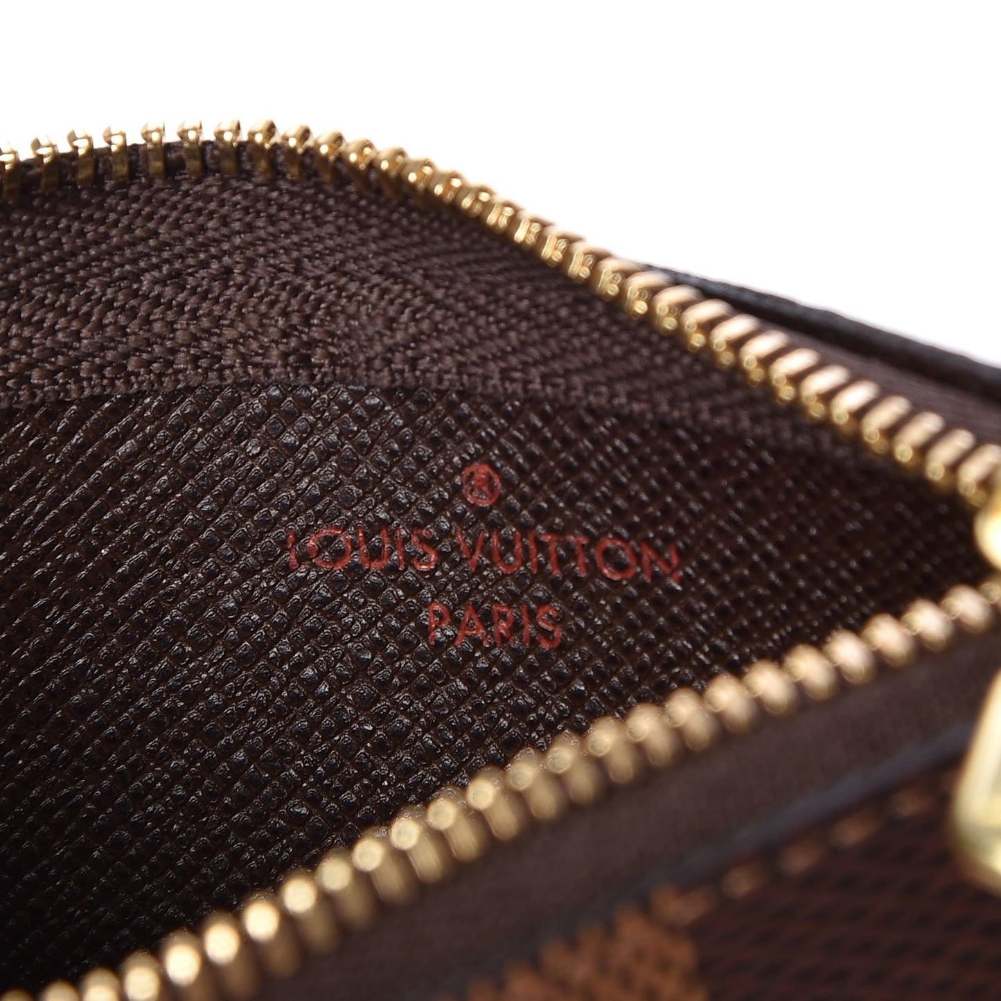 Damier Ebene Key Pouch