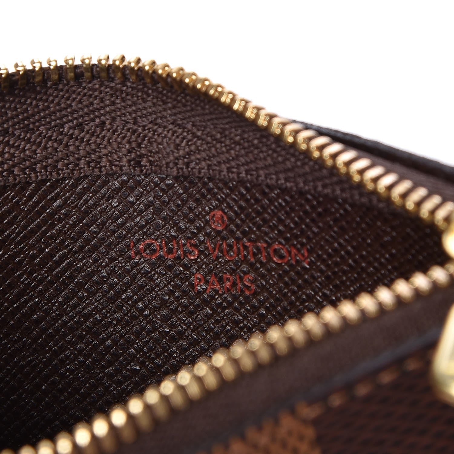Louis Vuitton Damier Ebene Key Pouch 6 of 8