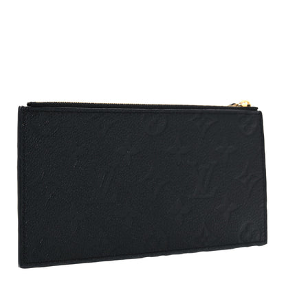 Louis Vuitton Empreinte Felicie Chain Wallet Zippered Insert Black 3 of 6