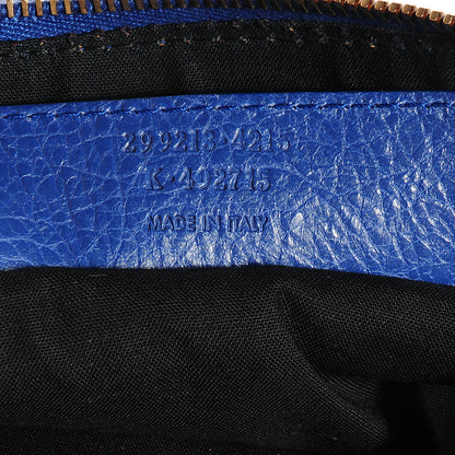 Balenciaga Agneau Giant 12 Rose Gold Hardware Flat Handle Clutch Bleuette 6 of 10