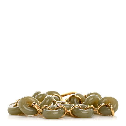 Loewe Brass Donut Chain Shoulder Strap  Gray 2 of 5