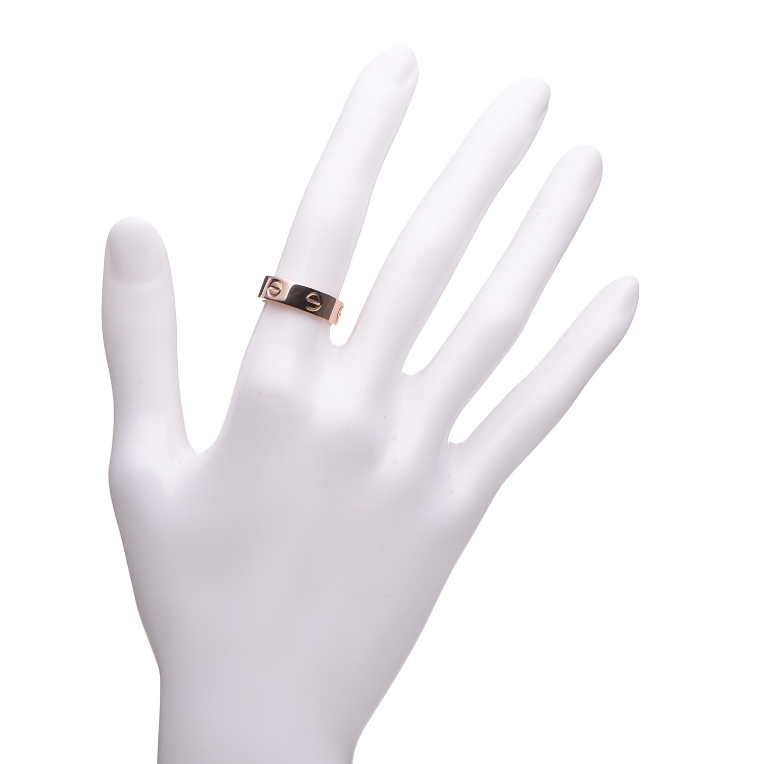Cartier 18K Pink Gold 5.5mm LOVE Ring 50 5.25 2 of 6
