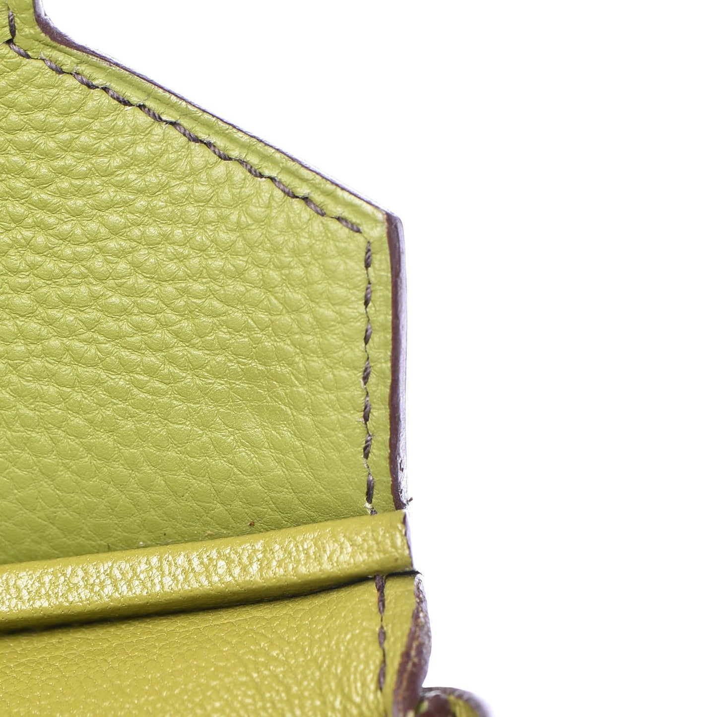 Togo Birkin 35 Vert Anis