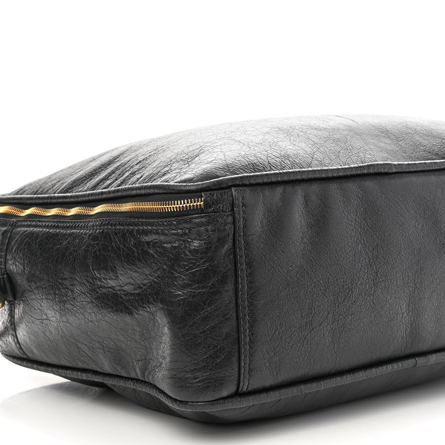 Balenciaga Agneau Medium Blanket Square Tote Black 8 of 10