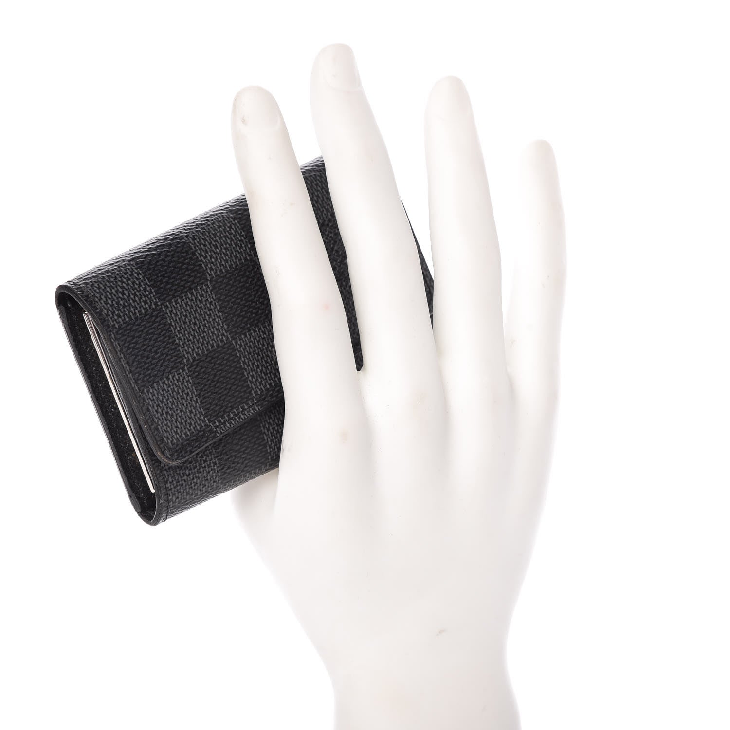 Louis Vuitton Damier Graphite Multicles 6 Key Holder 2 of 12