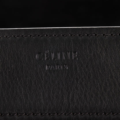 Celine Supple Calfskin Medium Phantom Luggage Black 6 of 10