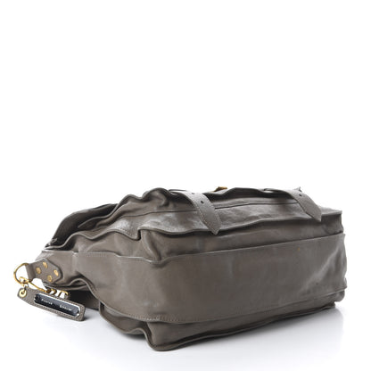 Proenza Schouler Lambskin Medium PS1 Satchel Smoke 4 of 12