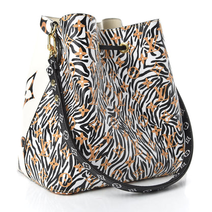 Louis Vuitton Monogram Giant Jungle NéoNoé Ivory 3 of 8