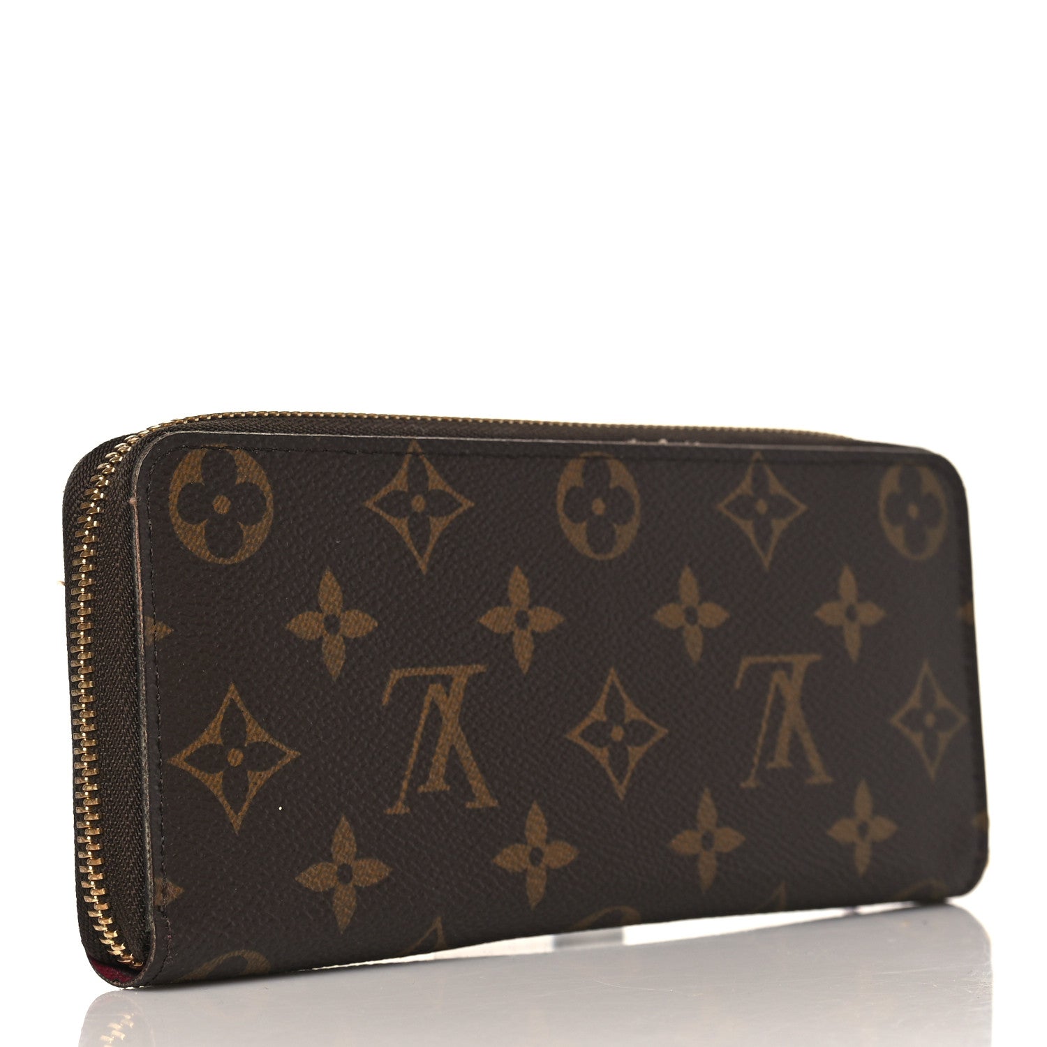 Louis Vuitton Monogram Clemence Wallet Fuchsia 3 of 9
