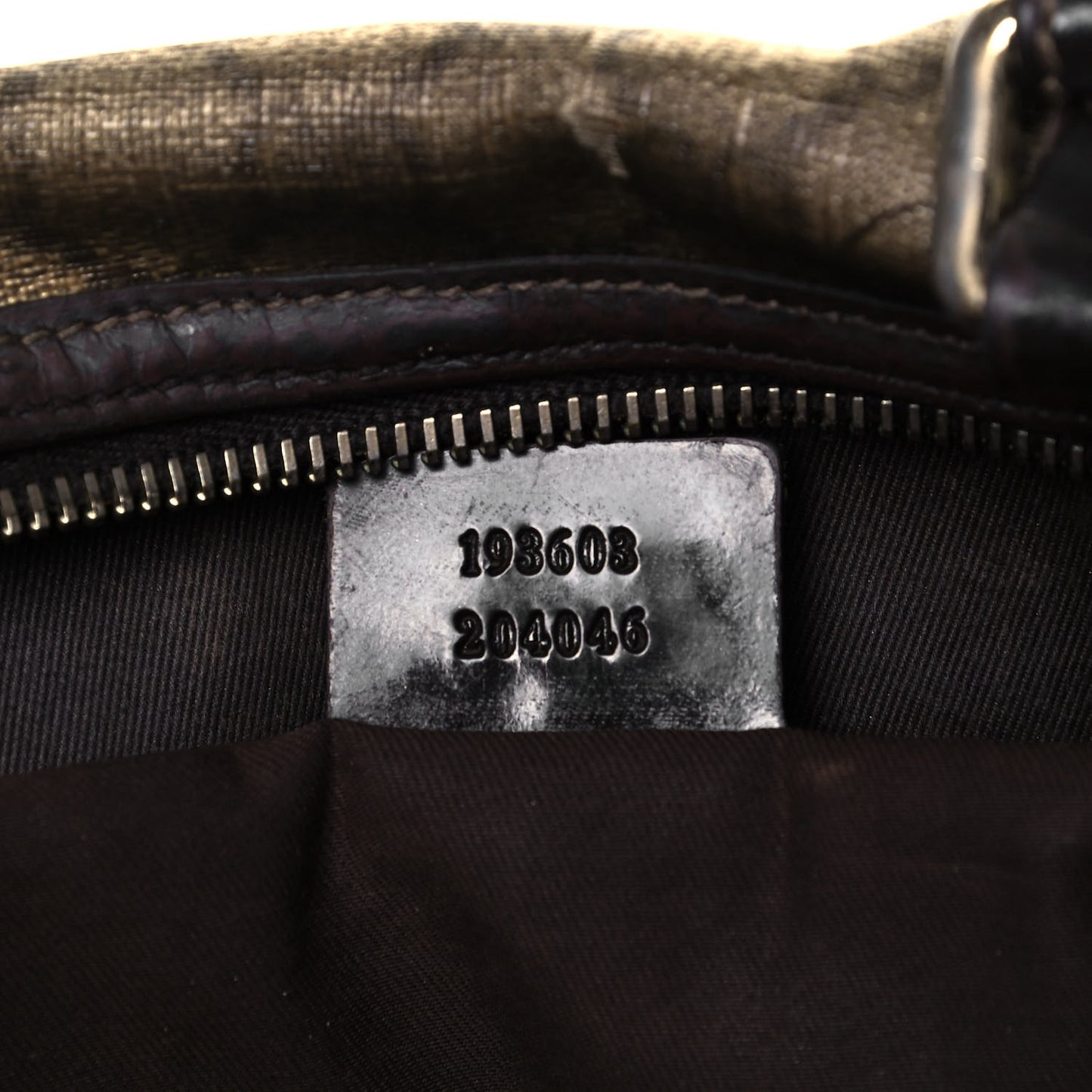 GG Plus Monogram Medium Joy Boston Dark Brown