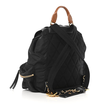Burberry Nylon Medium Rucksack Backpack Black 3 of 10