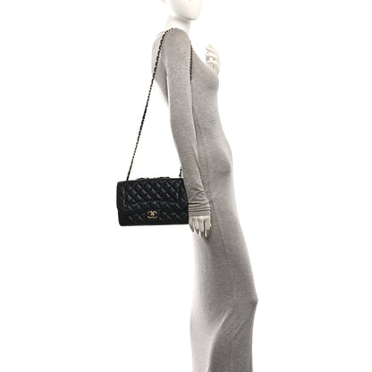Chanel Lambskin Quilted Medium Mademoiselle Chic Flap Black 2 of 10