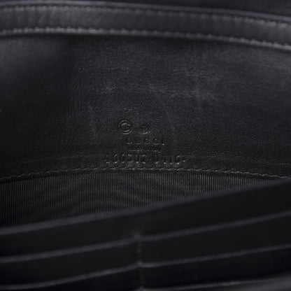 Gucci Microguccissima Crossbody Wallet Black 12 of 15