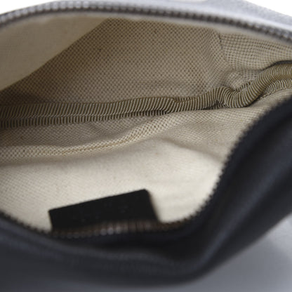 Gucci Grained Calfskin Small Logo Belt Bag Black 4 of 10