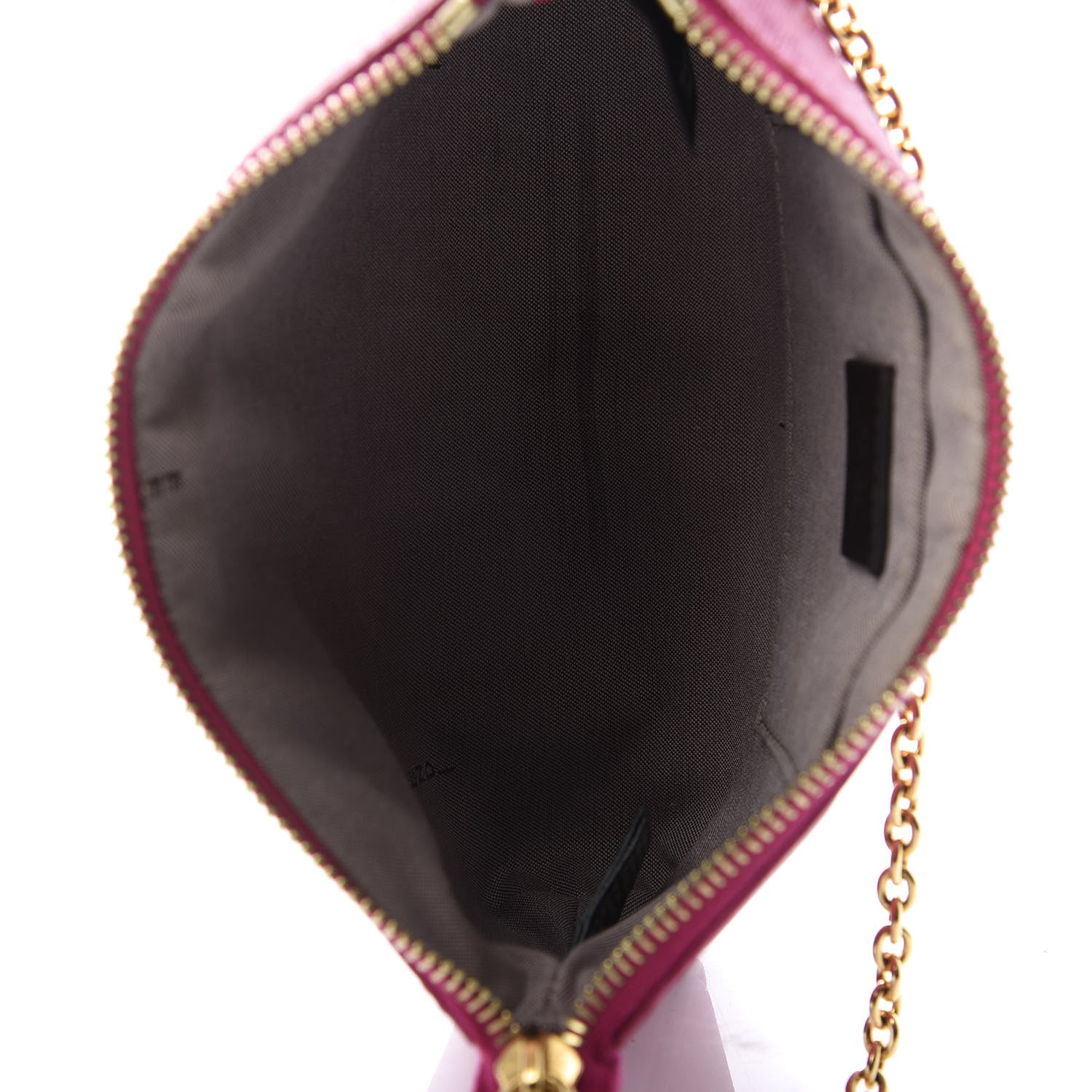 Fendi Vitello Elite Pochette Ciclamino 5 of 9