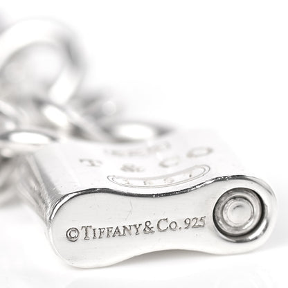 Tiffany Sterling Silver 1837 Lock Charm Bracelet 5 of 8
