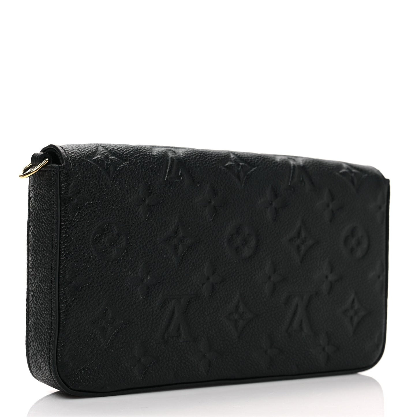 Empreinte Pochette Felicie Chain Wallet Black