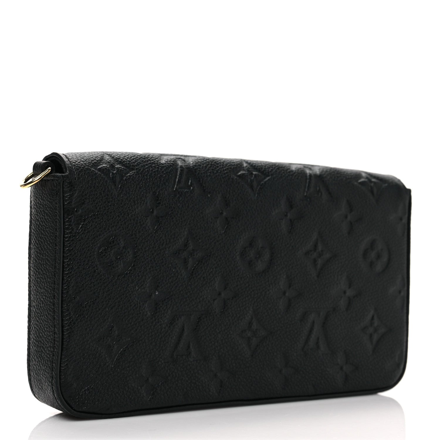 Louis Vuitton Empreinte Pochette Felicie Chain Wallet Black 2 of 6