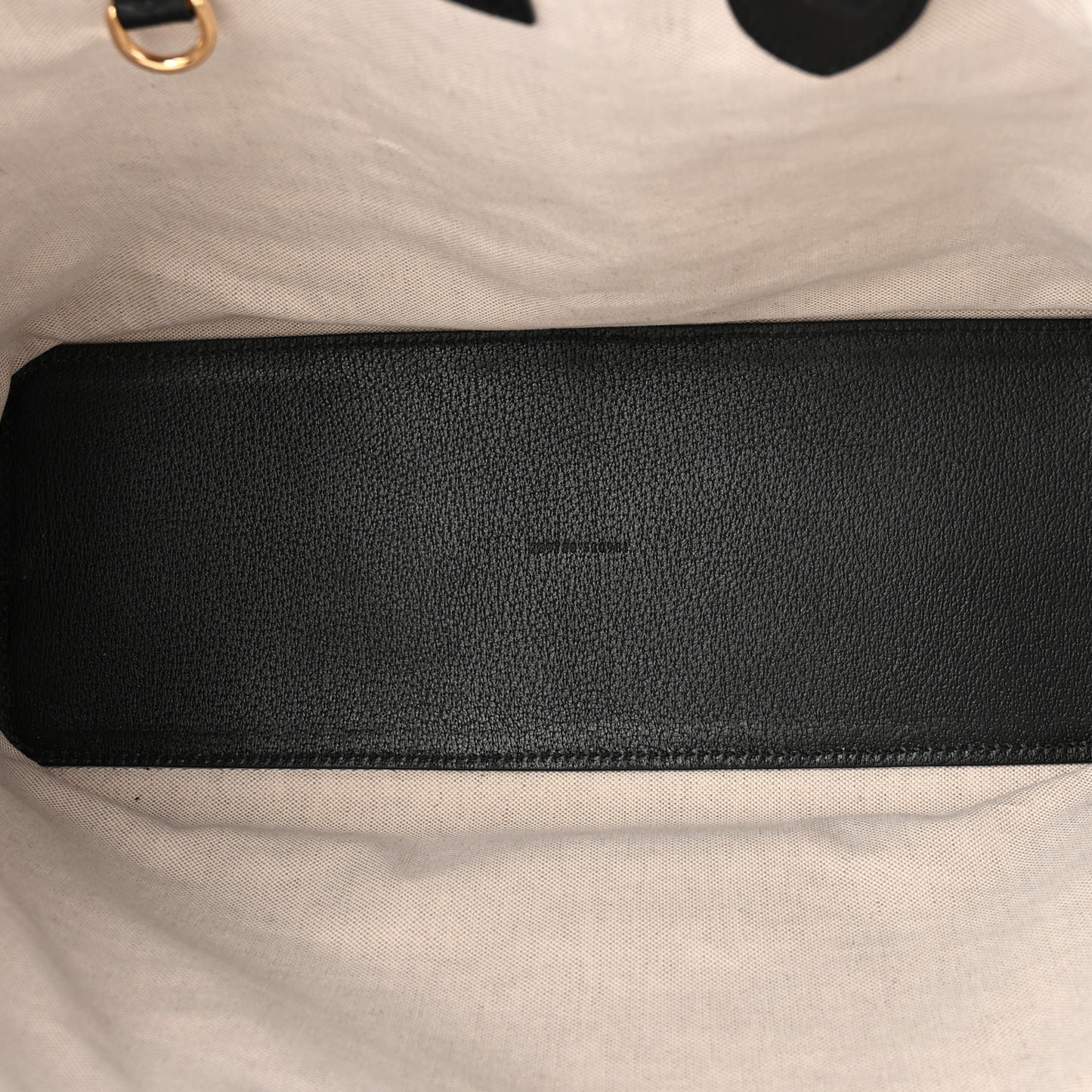 Textured Dollar Calfskin Medium Ophidia Shoulder Tote Bag Black