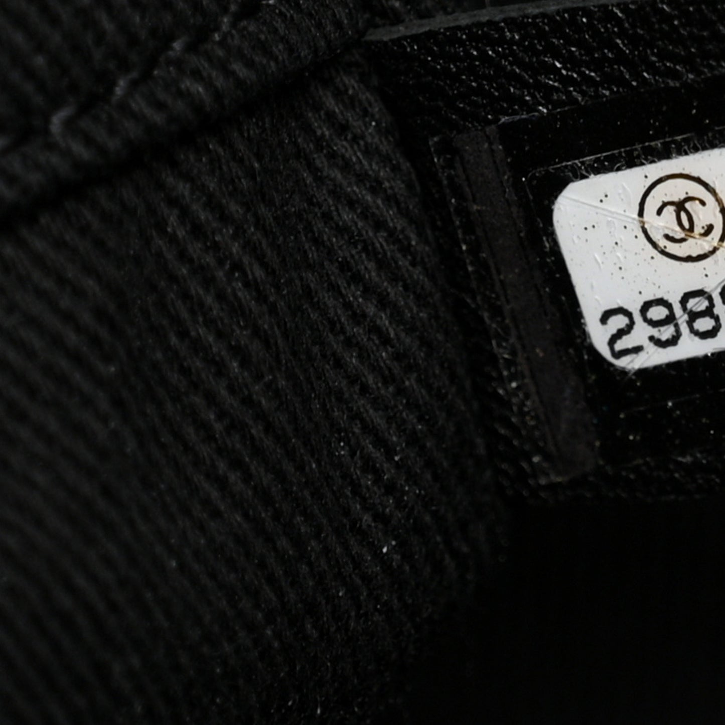 Canvas Pearl Medium Deauville Tote Black